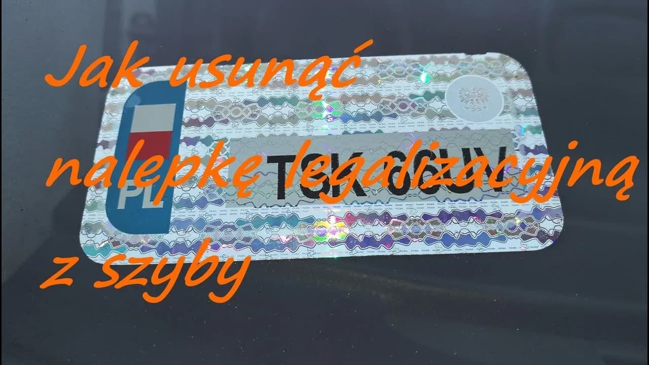 Jak odkleic naklejki z szyby samochodowej bez uszkodzeń i stresu